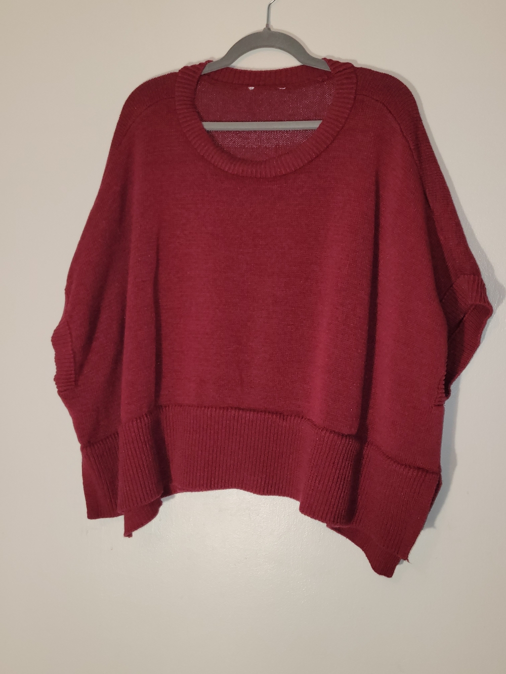 Classic Red Women's Crewneck Sweater